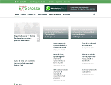 Tablet Screenshot of jornaldematogrosso.com.br